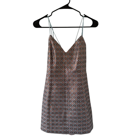 Alice + Olivia Geometric Mini Dress - Black and White - Picture 9 of 9